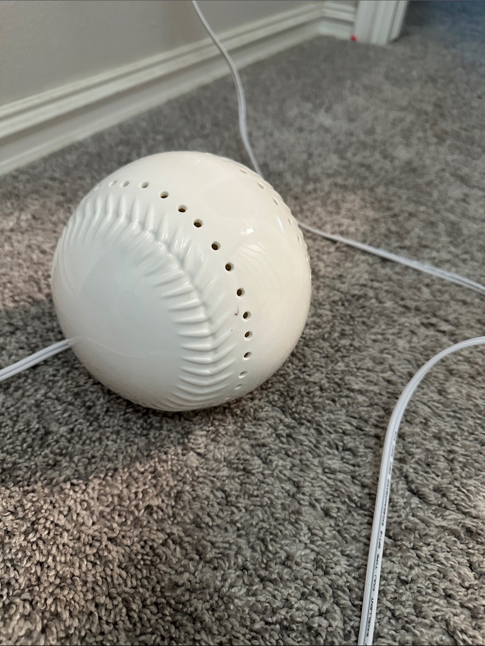 Soft Glow Baseball Nightlight